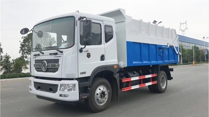 國五對接式垃圾車——東風D9垃圾車與15方壓縮站垃圾車的專業解析